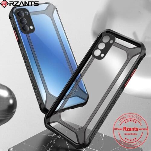 Rzants for Oppo Reno4 Oppo Reno 4 Pro Case Airbag pumper Shockproof Casing Transparent Phone Shell Funda Soft Cover