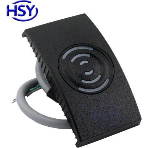 WG26 & 34 Bit Output Access Control RFID Card Reader Optional 125Khz EM ID or 13.56Mhz MF Key tag Readers