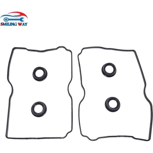 SMILING WAY# Engine Valve Rocker Cover Gasket & Spark Plug Tube Seal For Subaru Impreza Forester Outback and Legacy Baja