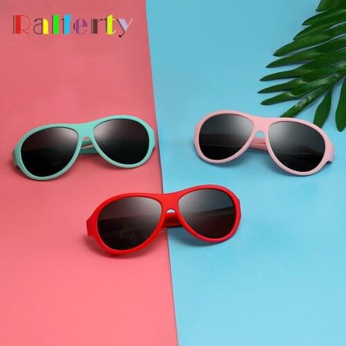Ralferty Kids Sunglasses Polarized Child Baby Unbreakable UV400 Round Frame Boys Girls Shades 2019 Fashion Oculos Infant K02