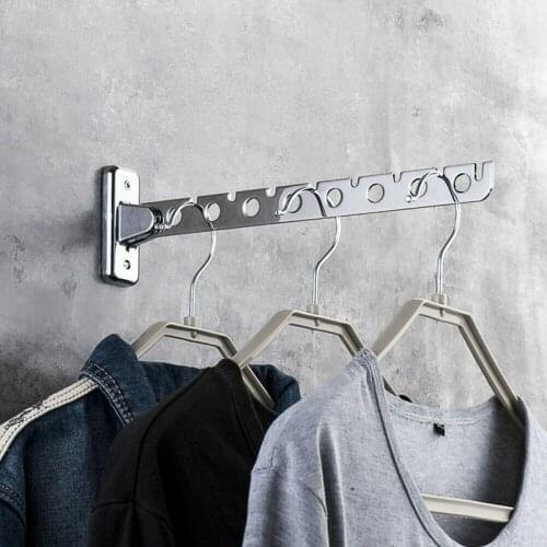Clothing Window Frame Hanger Home Storage Finishing Retractable Indoor Space Saver Clothes Hangers Drying Rack