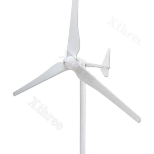 1000W~2500W Wind Turbine Generator Three Blades 48/96V Optional Wind generator Free Energy with Wind Controller Eolico Kit