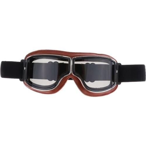 Motorcycle Vintage Goggles - Anti-Scratch Motorbike Sunglasses Eyewear Glasses