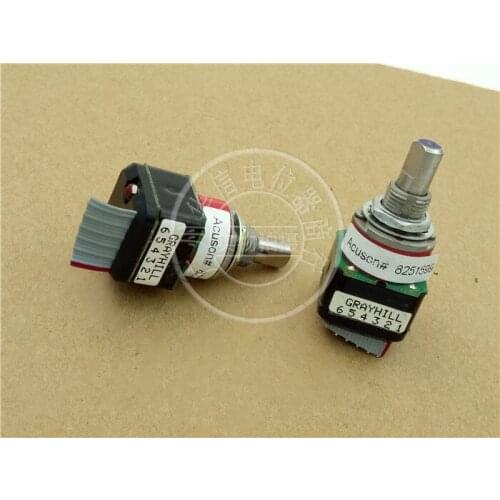 [VK] Used GRAYHILL 8251599 ACUSON # 6 pin photoelectric encoder with switch switch