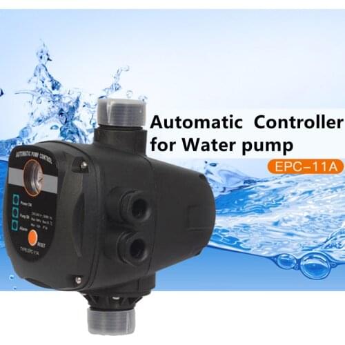 Waterproof Pressure Switch Adjustable Water Pump Automatic Pressure Control Electronic Switch With Pressure Gauge Max.10 Bar