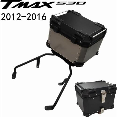 High Quality Motorcycle Accessories for Yamaha TMAX530 2012-2016 MOTO Tail Box Rear Luggage Case 45L 55L 65L Trunk Storage Top