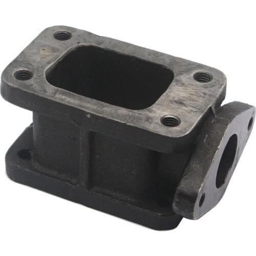 T3 To T3 Cast 38mm Iron Wastegate Flange Manifold Turbo Charge Adapter