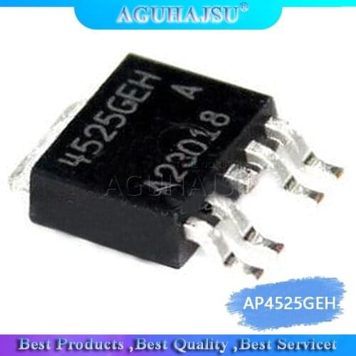 10PCS AP4525GEH TO252-5 AP4525 TO252 4525GEH TO-252 SMD