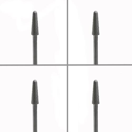 4pcs Carbide Nail Drill Bit - Cone Bit - M