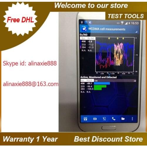 Free Shipping DHL/ EMS + Warranty One Year + S4 i9505 NEMO HANDY 2.0 + lte FDD /TDD + cell lock (lte / wcdma )+ lte + test phone
