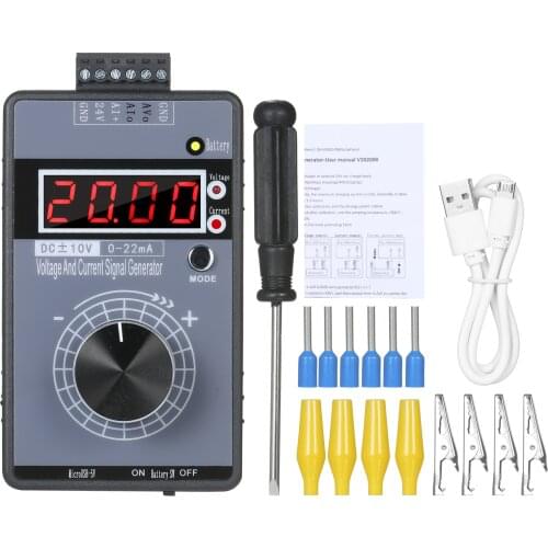 Digital 4-20mA 0-10V Voltage Signal Generator 0-20mA Current Transmitter Professional Electronic Measuring Instruments