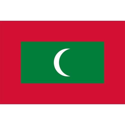 Yehoy hanging 90*150cm Republic of Maldives Flag For Decoration