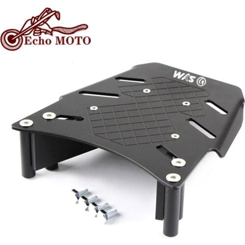 For SYM CRUISYM 300 GTS 300i 300 Motorcycle CNC Rear Storage Box Luggage Case Rack Support Cargo Holder Shelf Panel Bracket