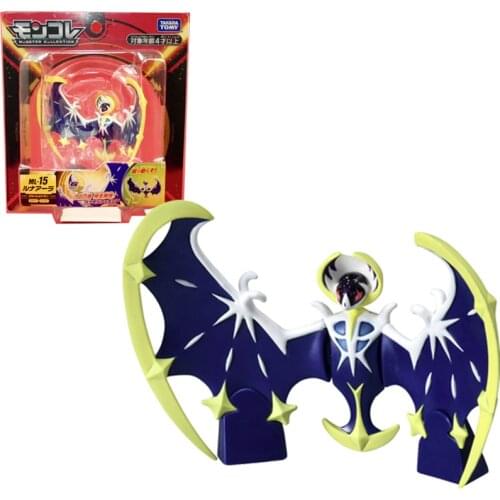 Takara Tomy Original Pokemon Figure Ml-15 Toy Ehp 02 Lunala Action Pvc Collection Model Anime Figure Toys for Kids