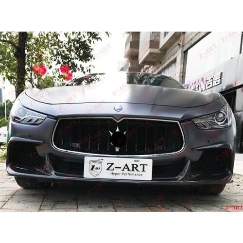 Z-ART carbon fiber body kit for Maserati Ghibli carbon fiber tuning kit for Ghibli 2014-2017 carbon fiber aerodynamic kit