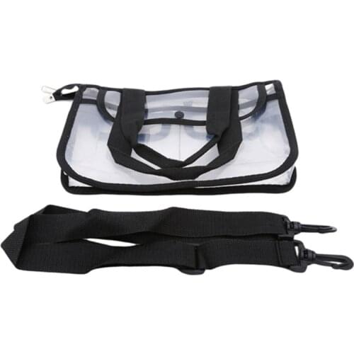 Fashion transparent one shoulder cosmetic bag EVA waterproof travel Beach pouch organizer Wash bag toiletry beauty case
