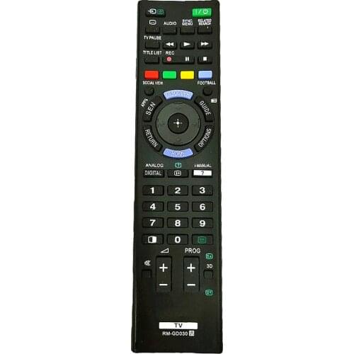 NEW RM-GD030 Replacement for Sony RM-GD033 RM-GD031 RM-GD032 TV Remote Control for KDL55X9000B KDL60W850B KDL26EX550 KDL40EX650