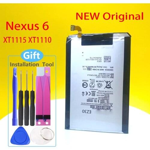 New 100% 3220mAh EZ30 Battery For Motorola Moto Nexus 6 Google XT1115 XT1110 xt1103 nexus6 Phone+Tracking Number