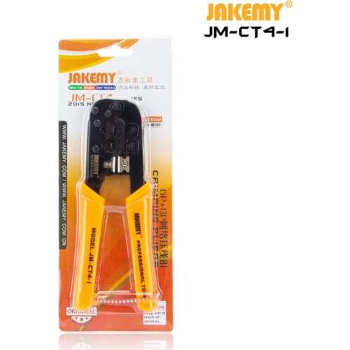 Crimping Stripper Portable Ethernet Network Cable Crimper Cutting Tools Kits Punch Down RJ45 RJ12 RJ11 Cat5 Cat6 8P/6P/4P