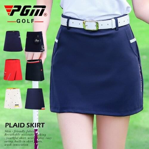 Golf Apparel Women Short Skirt Female Summer Leisure Sport Skirt Girl Wear Anti-exposure Skirt Short Dress XS-XL