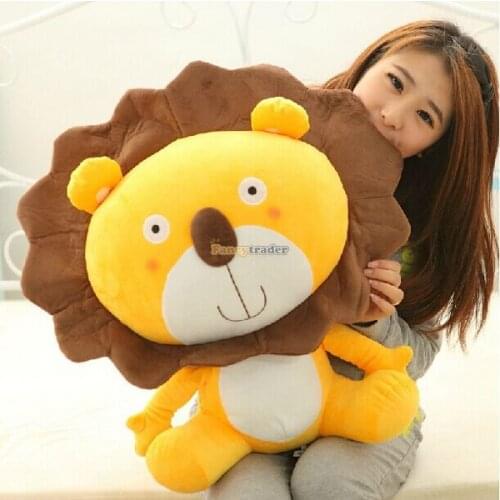 Fancytrader Limited Edition! 24'' / 60cm Cute Stuffed Plush Big The Lion King Toy, 2 Colors Available! Free Shipping FT50360