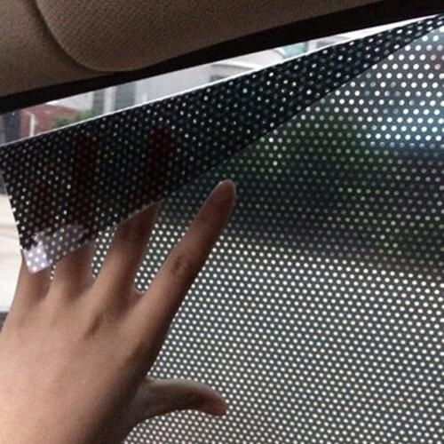 1-Pair Sun Block Film Anti-UV Car Static Sunshade Stickers Window Glass Sunscreen Curtain Insulation Car Sunroof Sun Solar Film