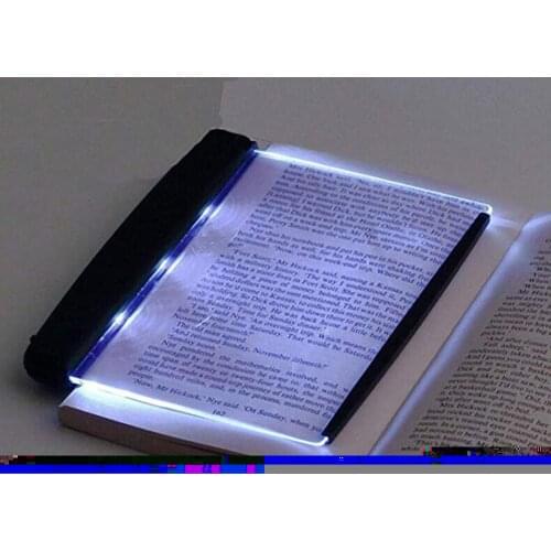 Led Night Book Reader Reading Book Light LED Panel Night Wireless People Thinking Mind Creative Flat Plate Panel Eyes Book Lamp