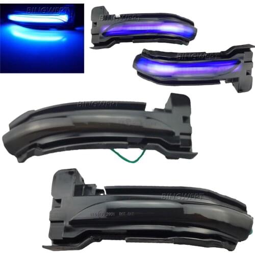 For Ford Focus MK4 2018 LED Dynamic Turn Signal Blinker Sequential Side Mirror Indicator Light
