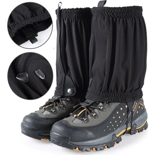 Waterproof Snow Leg Gaiters Trekking Gaiters Shoes Cover Camping Hiking Climbing Skiing Waterproof Boots Gaiters Snow Leg Warmer