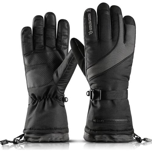 Snowboard Touch Screen Gloves Waterproof Winter Snow Cold Gloves Outdoor Mountaineering Warm Motorcycle Racing Ski Accessories