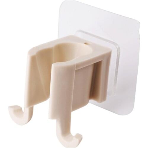 1Pcs Kitchen Bathroom Adhesive Multi-Purpose Hooks Wall Mounted Mop Organizer Holder Rack Brush Broom Hanger Strong Hooks