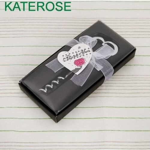 10PC Heart Wine Bottle Opener Metal Cork Remover Collectible Wedding Bar Tool Bridal Shower Favors For Male Guest