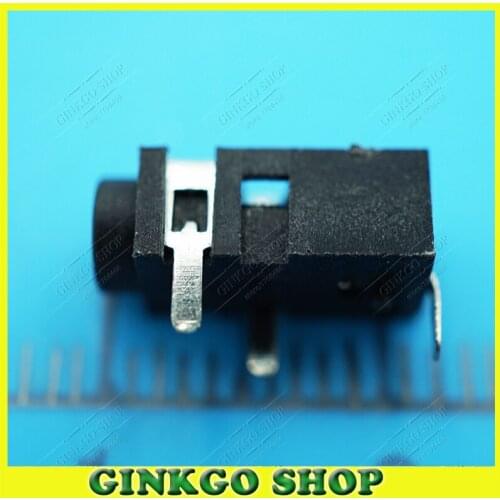 2000pcs/lot PJ-208 3Pins Mobile Phone Audio Connectors 2.5MM Headphone Jack Audio Socket for Digital Products Free Shipping