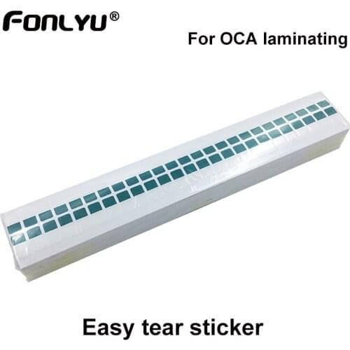 2500pc/Lot OCA Polarizer Glass Easy Tear Stickers for iPhone For Samsung Any TAPE Stickers Tear OCA Removing LCD Refurbishment