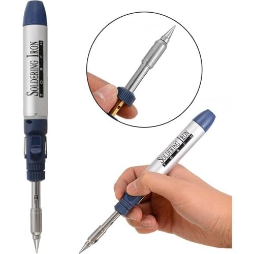 Cordless Butane Soldering Iron Gas Burner Solder Iron Pen Hot Air Gun Soldering Iron Welding Tool For Precision Repair Tool