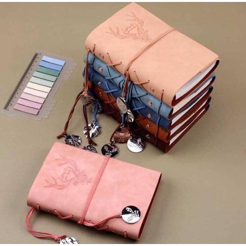A6 High-grade Creative Art Retro Hand Book Simple Loose Leaf Diary Cute Book & Journal Notebook