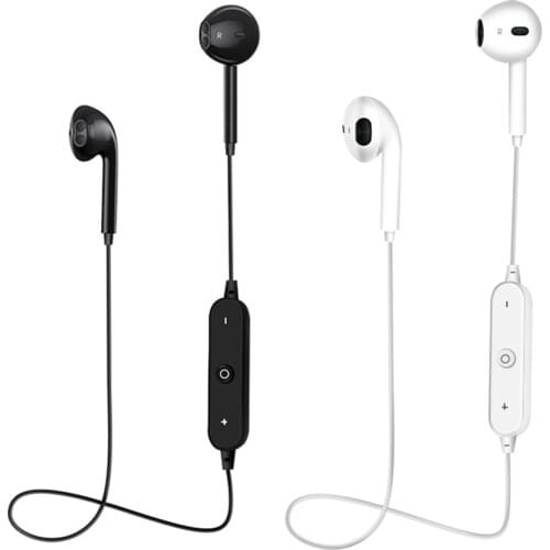 Portable Bluetooth Earphone Wireless Headphones Microphone Mobile Phone Sports Earbuds Bass Stereo Driving Handsfree Neckband