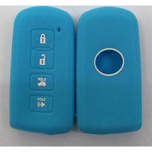 2PC Car Key Case For Toyota key cover for Chr Rav4 Auris Avensis Prius Aygo Corolla Camry Land Cruiser 200 Prado Crown car key