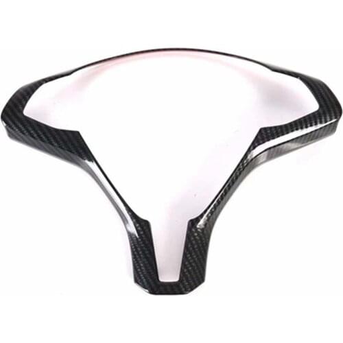 For Tesla Model X 2019 Car Steering Wheel Bezel Stickers Interior Car Accessories