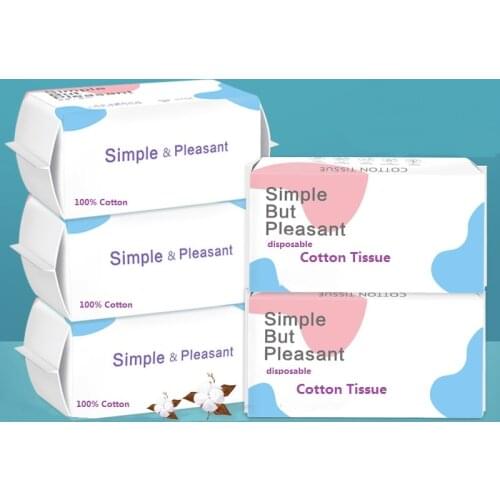 Disposable Face Towel Wet and Dry Cotton Soft Towel Makeup Remover Cleansing Towel Cotton Pad Skin Care Tools