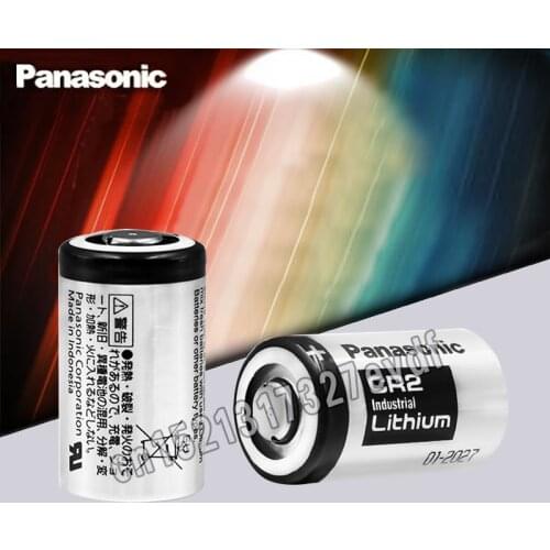 2pcs/lot Original Panasonic CR2 3V CR15H270 850mah Lithium camera battery