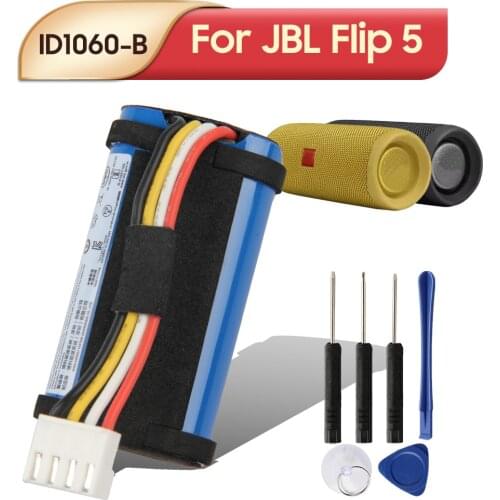 Original Replacement Battery ID1060-B For JBL Flip 5 Flip5 Portable Bluetooth Speaker Batteries 4800mah