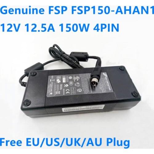 Genuine FSP150-AHAN1 12V 12.5A DPS-150NB-1A AC Adapter For QNAP TS-409 TS-412 Turbo NAS Touch Monitor Lacie 5Big Laptop Charger