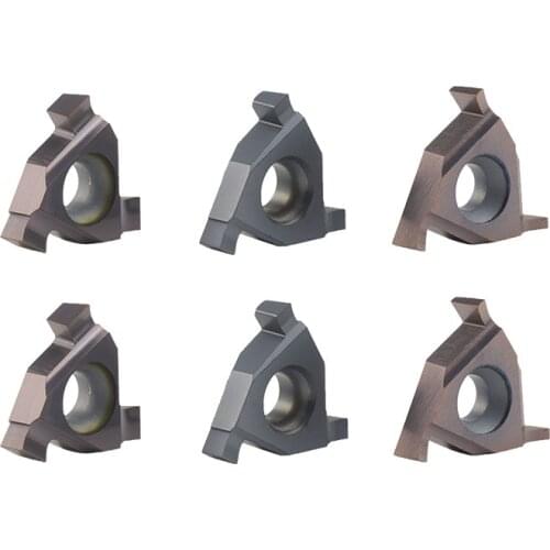 10PCS T16N T16E Internal shallow groove blade T16N T16E 070-300 CNC Carbide Grooving Inserts For internal thread cutter rod