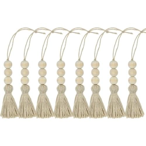 6/8pcs Tassel Hanging Pendant Curtain Accessories Fringe Silk Thread Pendant Decoration Handmade Crafts Key Tassels