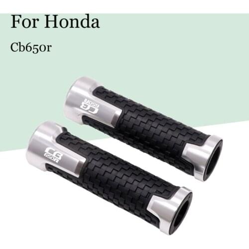 For Honda Cb650r CB 650R Motorcycle Modification Rubber Gloves Throttle Handle Gloves CNC Non-Slip Grip handlebar