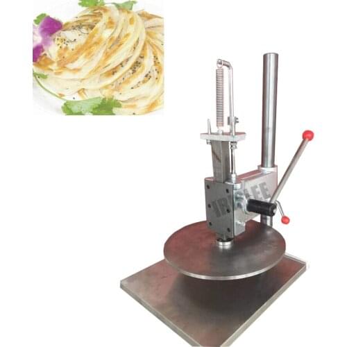 Hand press 30cm pizza dough pressing machine tortilla making machine pancake maker machine roasted duck cake press machine