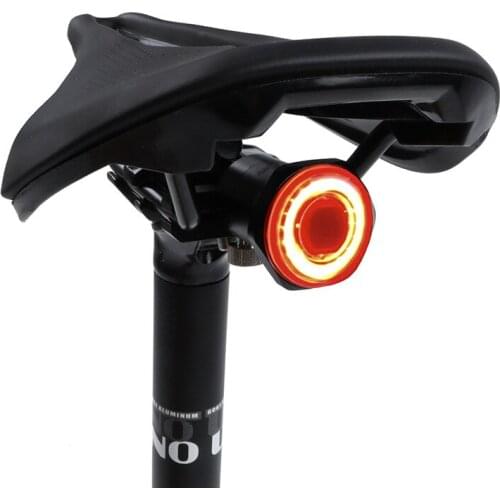Smart Brake Sensor Taillight Road Mountain Bike Light Usb Charging LED Taillight IPX6 Waterproof, Compact and Long Battery Life