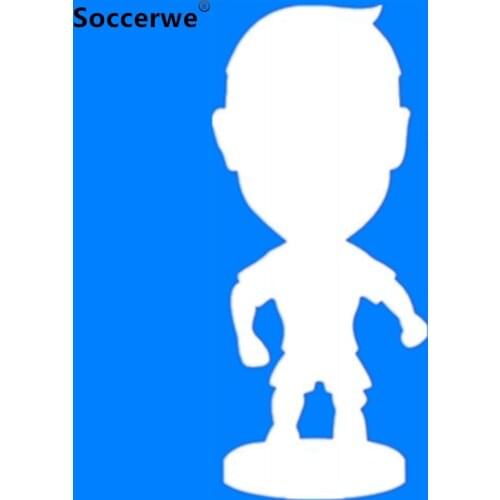Soccerwe 6.5cm Soccer Star Dolls Famous Players Mini Figures 1 Piece Choice from Lists Charts