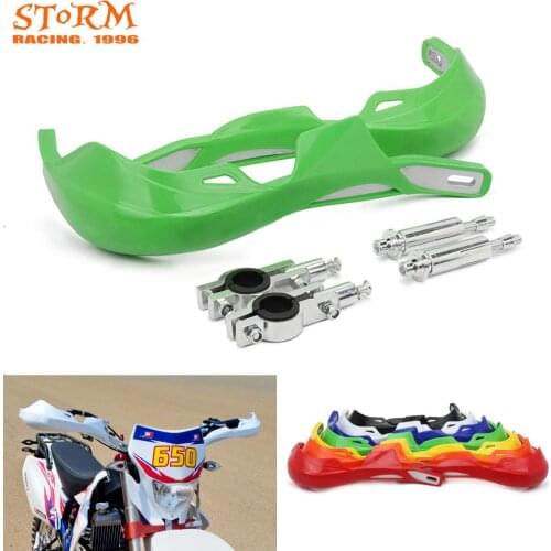 Motorcross Universal Handlebar Handguards Handle Bar Protector For Kawasaki KX125 KX250 KXF 125-530 KLX KLX250 Enduro Supermoto